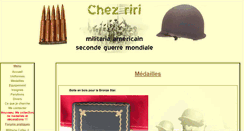 Desktop Screenshot of chez-riri.chez-lelex.com